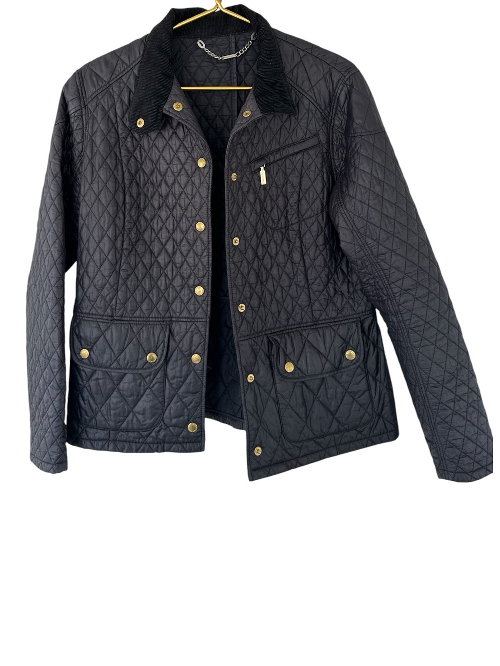 Barbour • Quilted Black Jacket - Picture 3 of 9